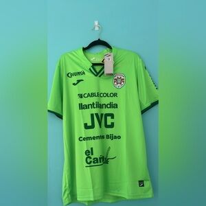 Bright Green Soccer Jersey